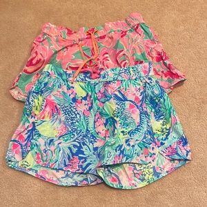 {Lilly Pulitzer} BUNDLE xs luxletic runaround shorts